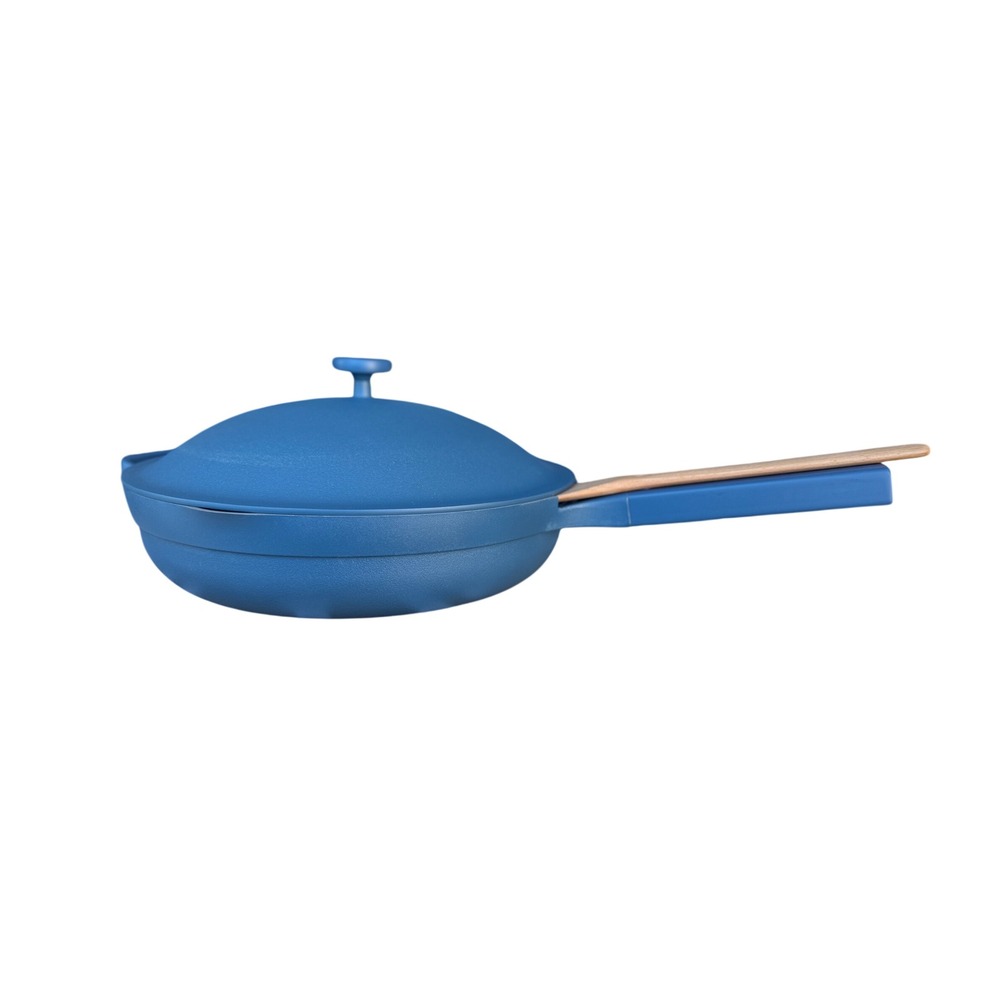 Our Place Always Pan Blue Salt Ceramic Non-Stick Skillet with Lid and Spatula